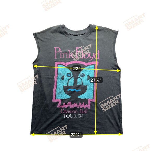 Pink Floyd Division Bell Tour 94 Large Tank Top T-Shirt Shirt - Picture 6 of 6